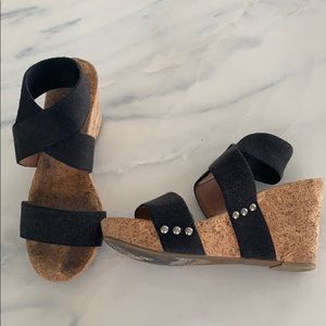 Cork wedges! Lucky Brand